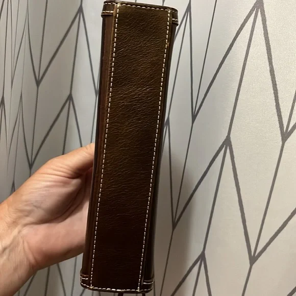 Pelle Studio bronze leather mini clutch wristlet - Picture 10 of 15